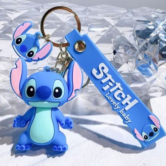 Disney Accessories - 3 for $26 -  💙 Lilo & Stitch Disney Purple Keychain Purse Charm 💙